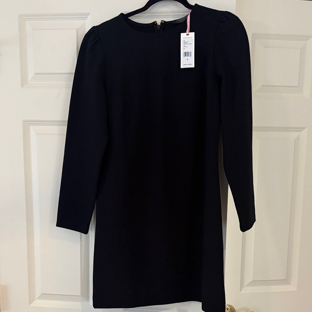 Vineyard Vines Classic Black Long Sleeve Dress